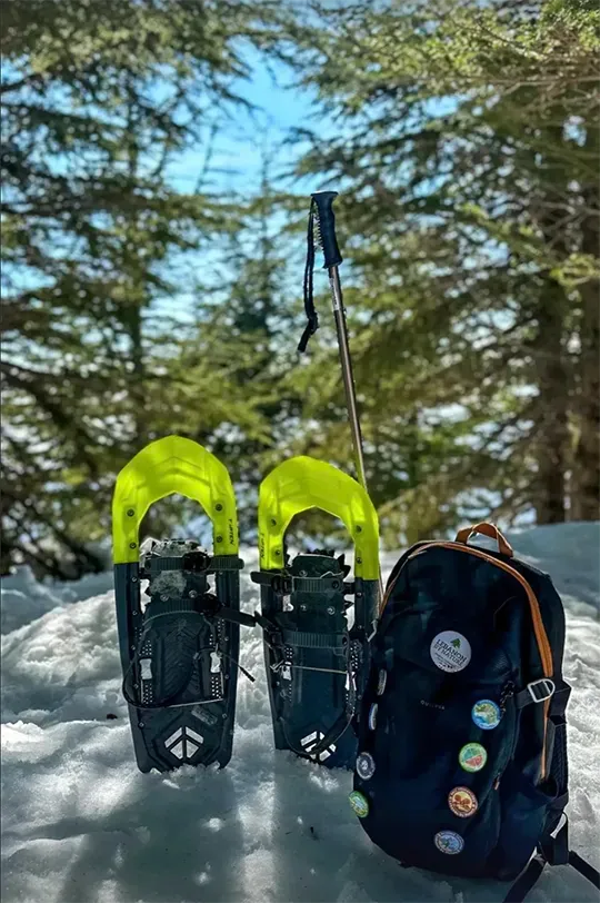 Snowshoeing equipment